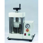 Laboratory press, motorised