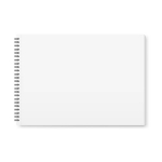 Drawing pad,white